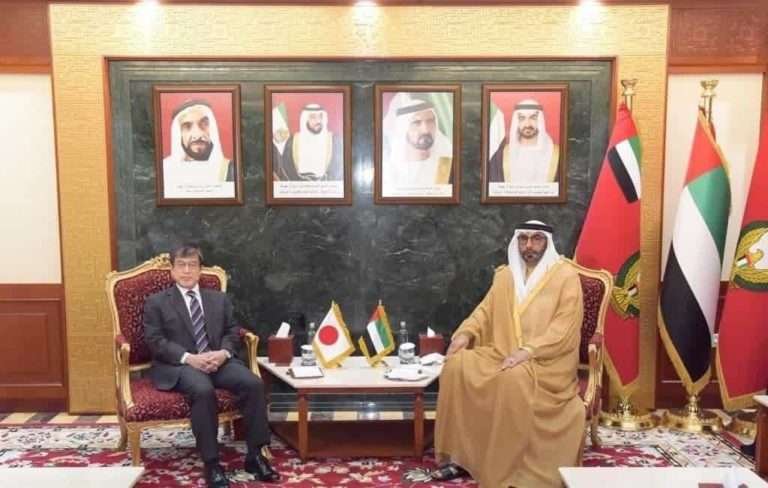 Mohammed Al Bowardi meets Japanese Ambassador PLUSUAE